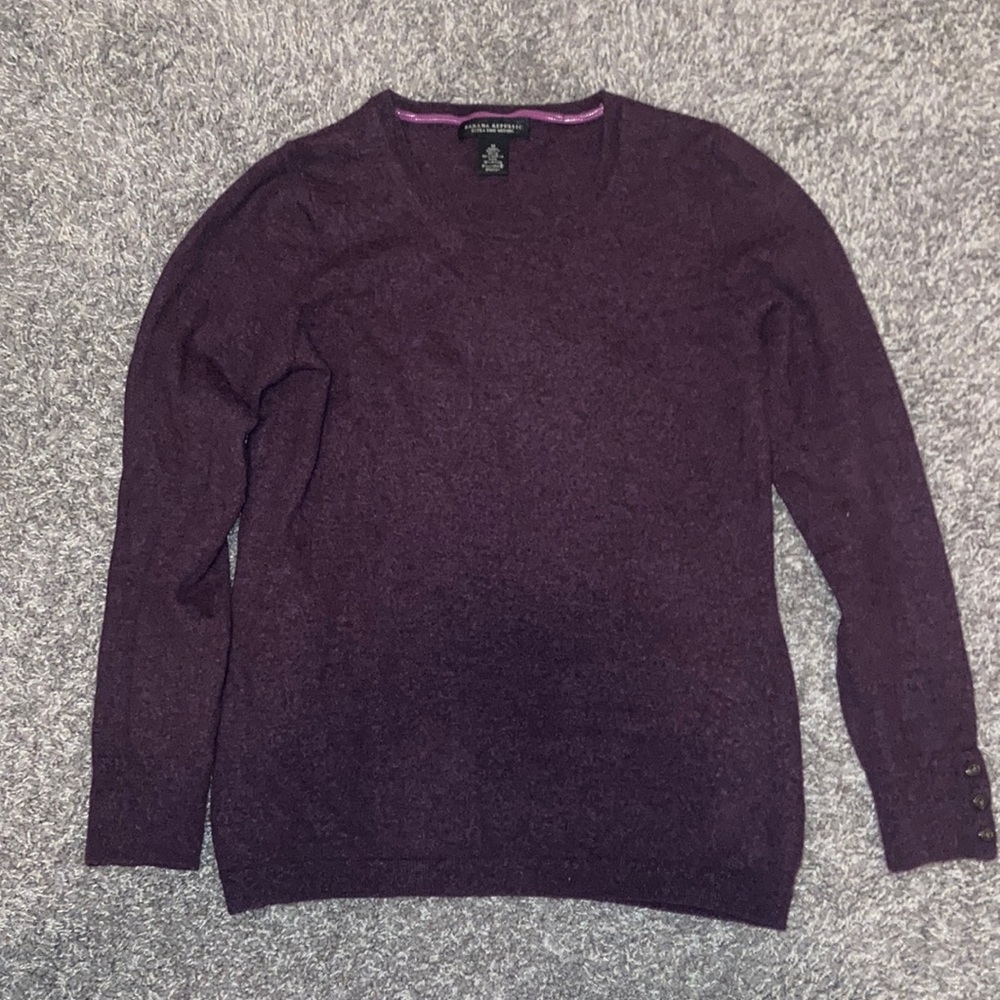 Purple sweater